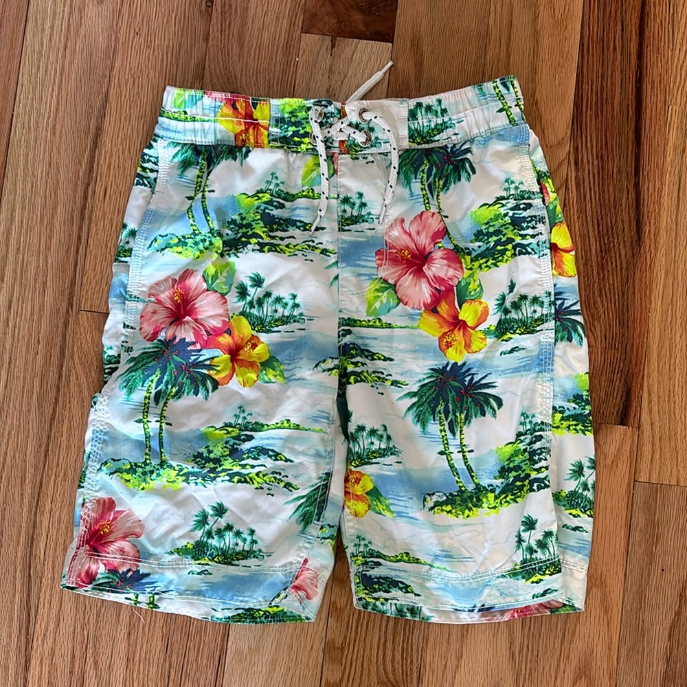 3/$20 Gap Kids Bathing Suit Shorts Sz Lg
